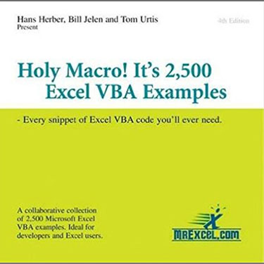 2500 Excel VBA Examples 2500 Excel VBA Examples
