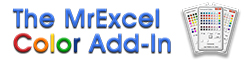 MrExcel Color Add-In for Excel 2007/2010 MrExcel Color Add-In for Excel 2007/2010