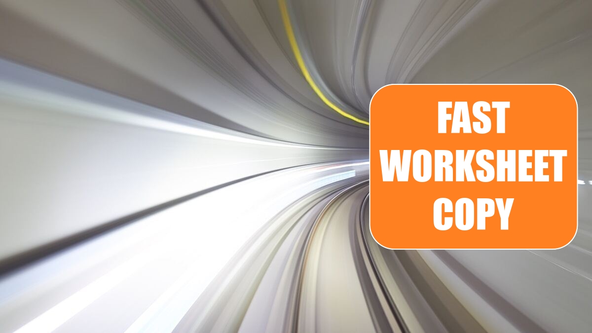 Excel 2024: Fast Worksheet Copy Excel 2024: Fast Worksheet Copy