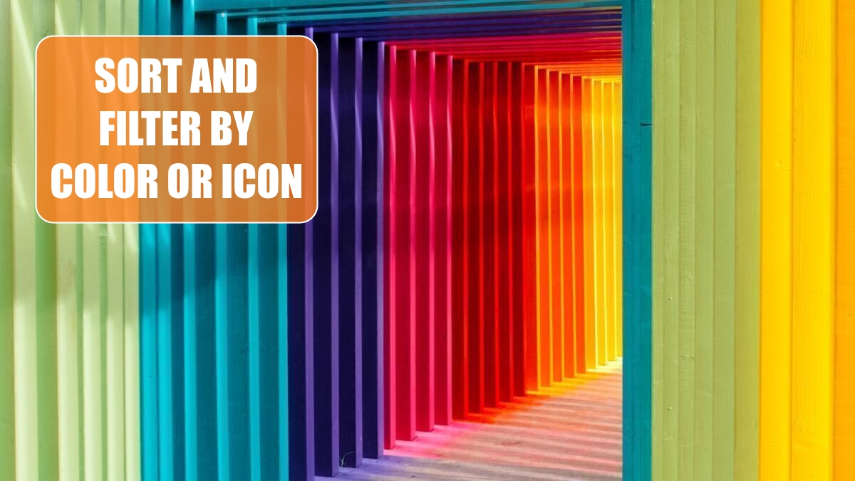 Excel 2024: Sort and Filter by Color or Icon Excel 2024: Sort and Filter by Color or Icon