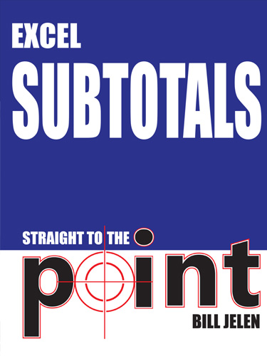 Excel Subtotals Straight to the Point Excel Subtotals Straight to the Point