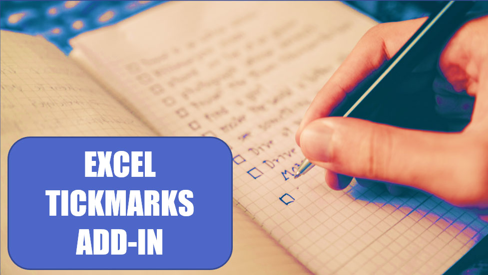Free Excel Tickmarks Add-in Free Excel Tickmarks Add-in