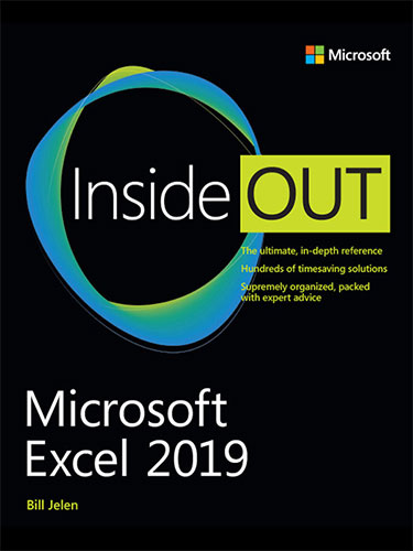 Microsoft Excel 2019 Inside Out Microsoft Excel 2019 Inside Out