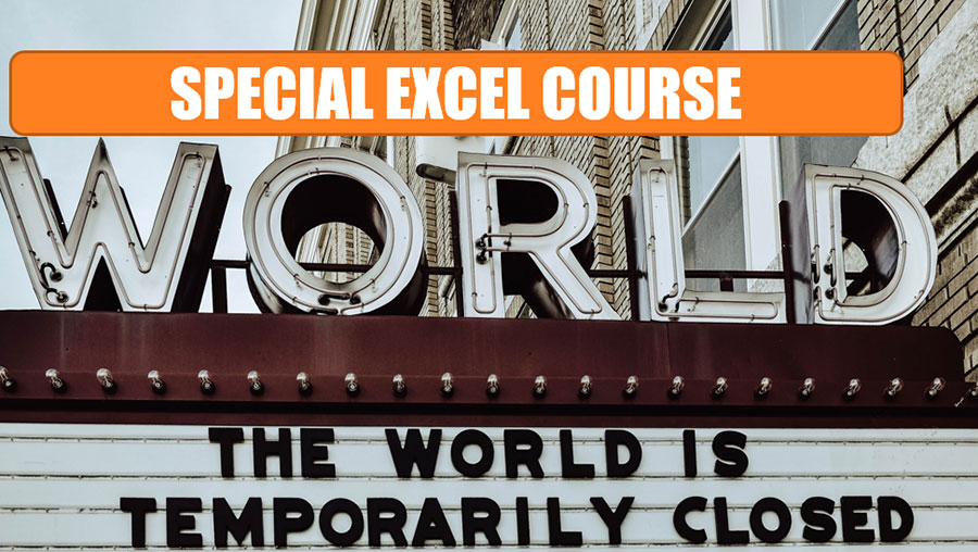 Pandemic Relief Excel Course Features 26 Instructors Pandemic Relief Excel Course Features 26 Instructors