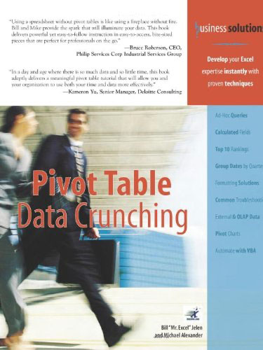Pivot Table Data Crunching Pivot Table Data Crunching