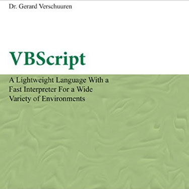 VBScript 2013 VBScript 2013